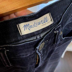 Madewell High Rise Dark Denim Skinny Jeans